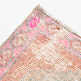 Handmade Faded Color Turkish Door Mat Rug