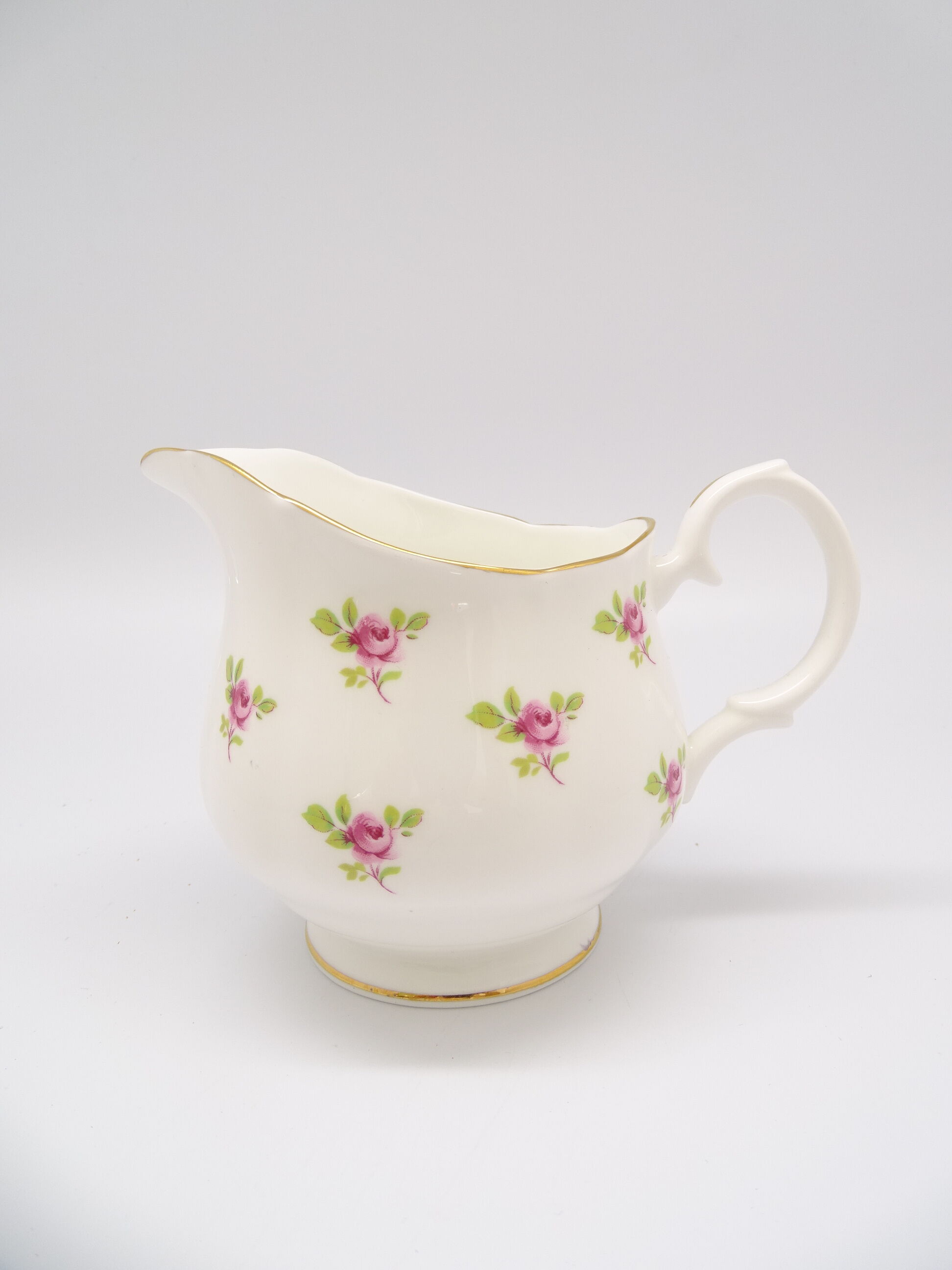 Duchess porcelain milk jug, Bone China England