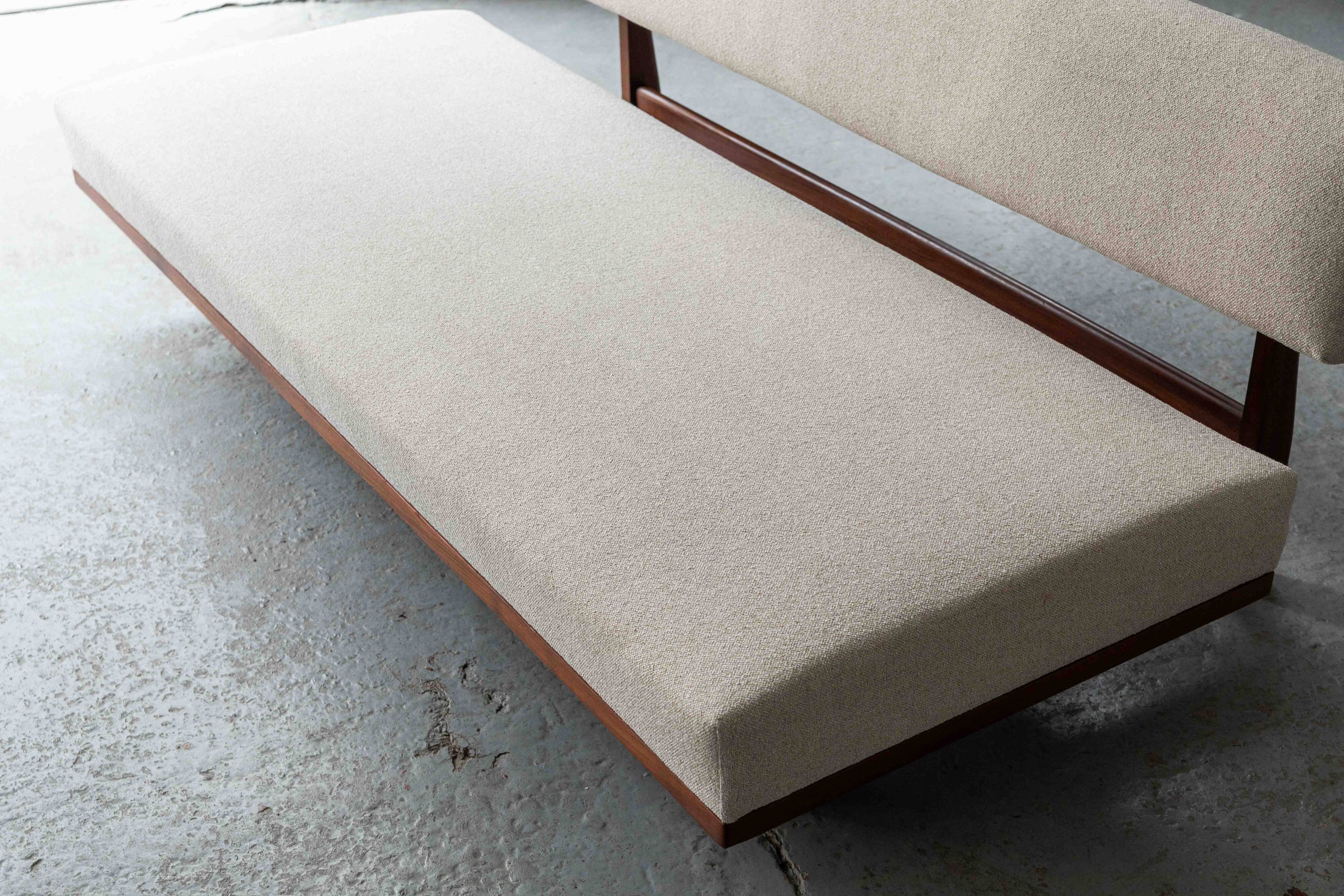 Daybed/ 3-seater sofa by Hans Bellmann for Wilkhahn, Germany, 1960's