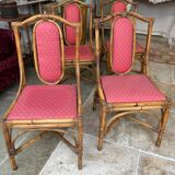 4 rattan chairs