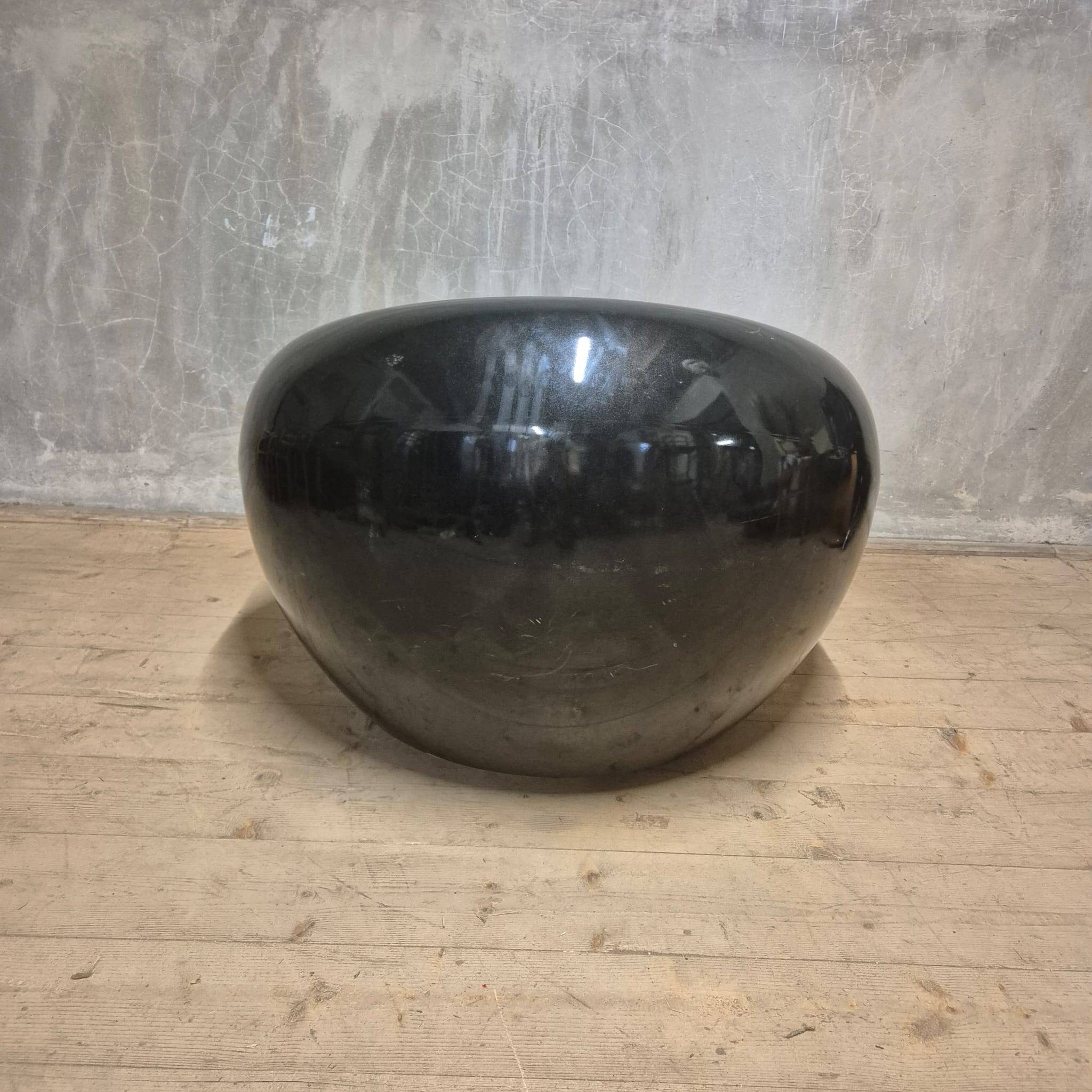 Vintage Fiberglass Lounge Chair, 1970s, Space Age Design