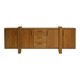 Large brustalist oak sideboard, Belgium.