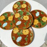 Set of five slurry plates