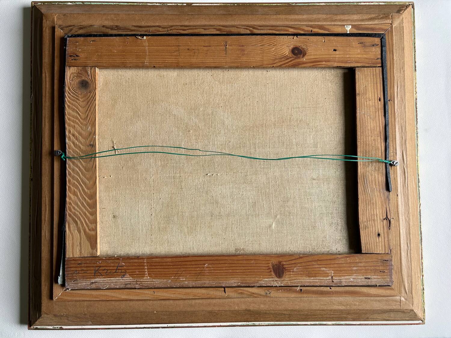 «La récolte», Huile sur toile de Jean RAMBININTSOA, 1955