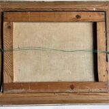 «La récolte», Huile sur toile de Jean RAMBININTSOA, 1955