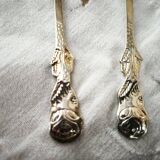 Set of 12 vintage silver-plated teaspoons