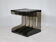 Space Age Vinyl Record Rack in Smoked Acrylic, 1970s