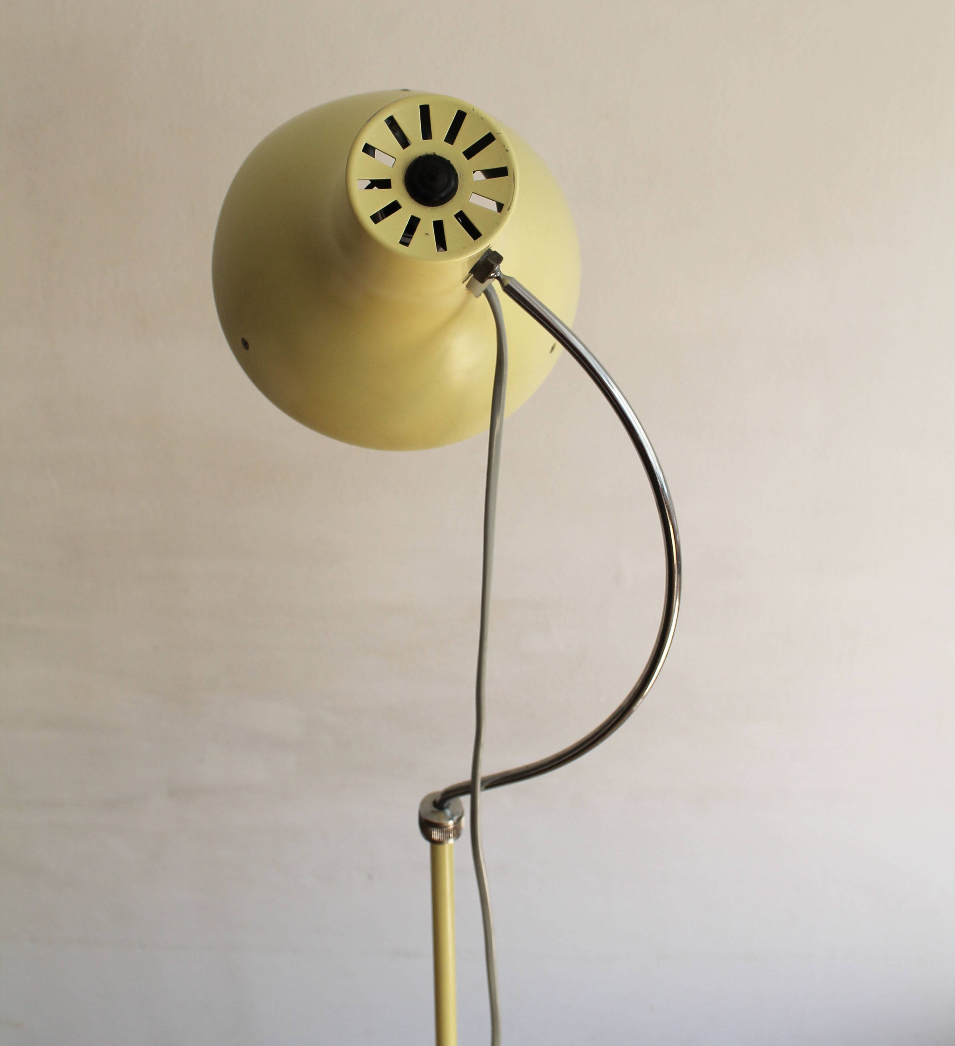 1960's Mid Century Floor Lamp by Josef Hurka