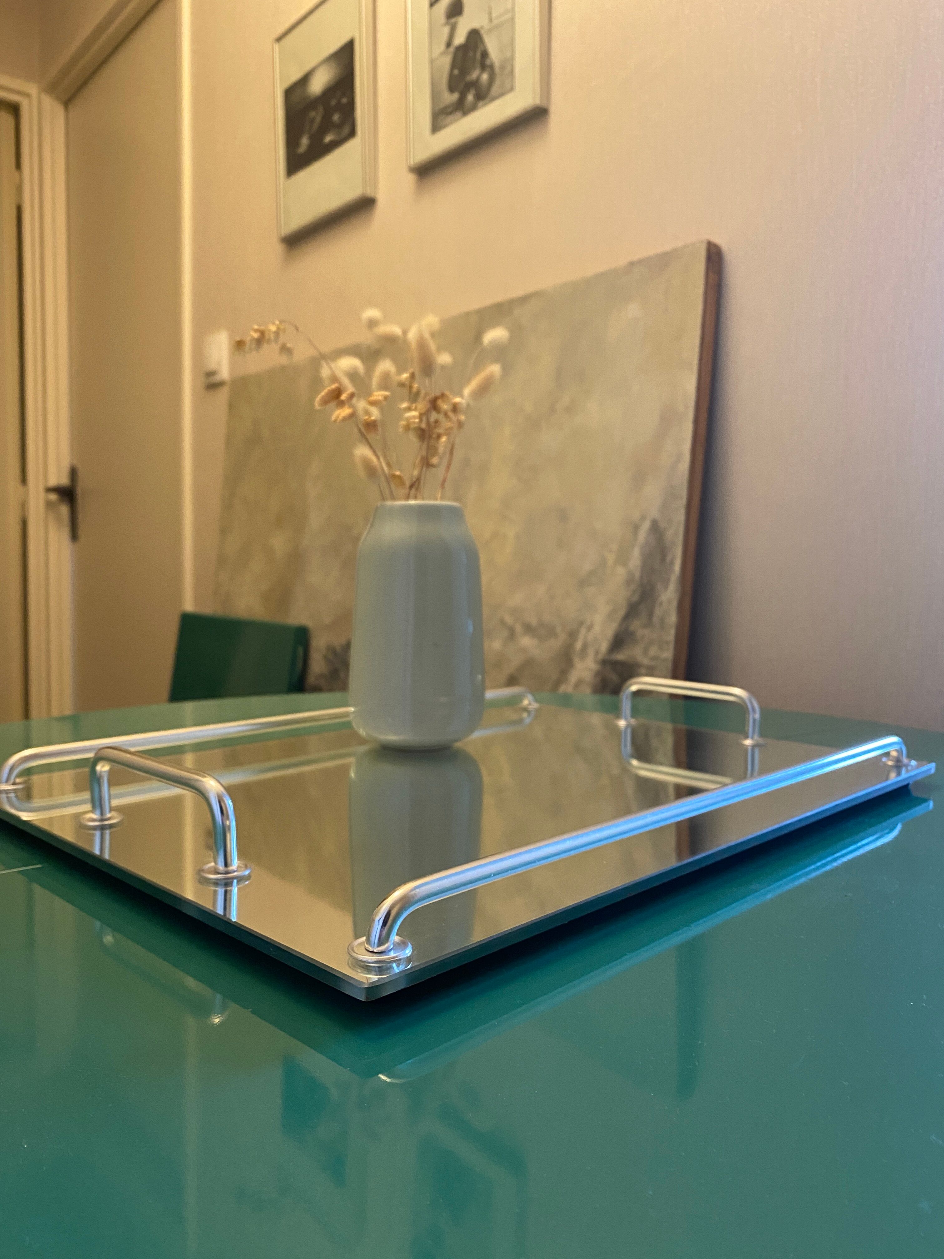 1950s mirror tray