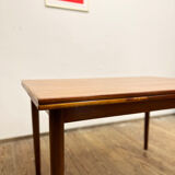 Extendable Mid Century Teak Dining Table with pull out leaves, Denmark, 1950s