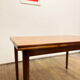 Extendable Mid Century Teak Dining Table with pull out leaves, Denmark, 1950s