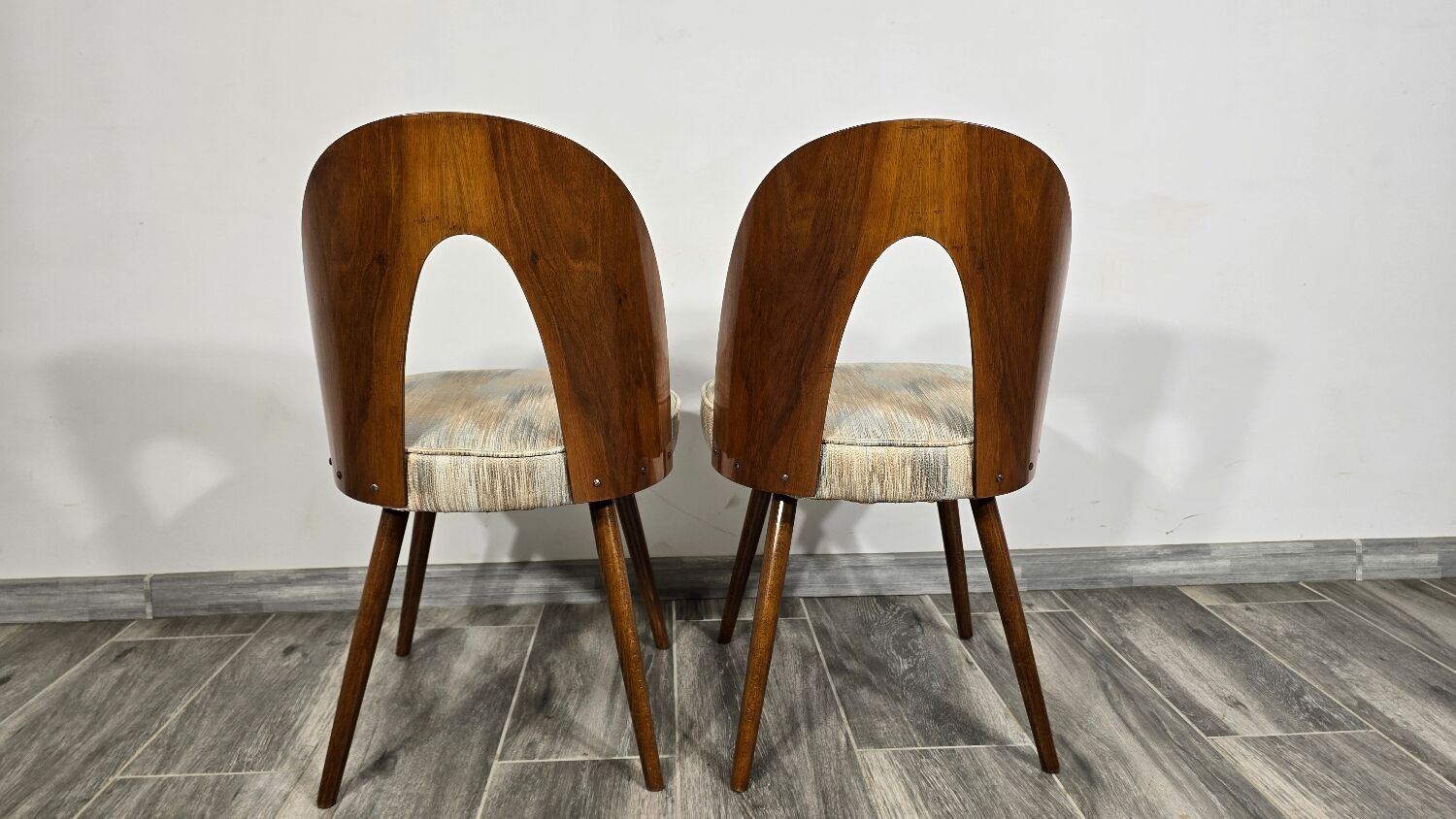 Pair of Dining Chairs by Antonin Suman, 1960s