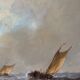 Frans van der Heide (1936-1999). Painting "Seascape".