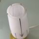 Vintage opaline and metal lamp from the 50s-60s