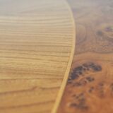 Art Deco Golden Elm Table, circa 1930