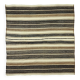 Turkish Anatolian Handmade Vintage Area Kilim Rug 225 cm x 213 cm