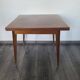 Table portefeuille vintage vitrifié