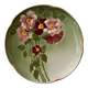 Faience bouquet plate, thoughts