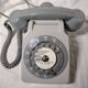 Vintage S63 Gray Rotary Dial Ptt Telephone