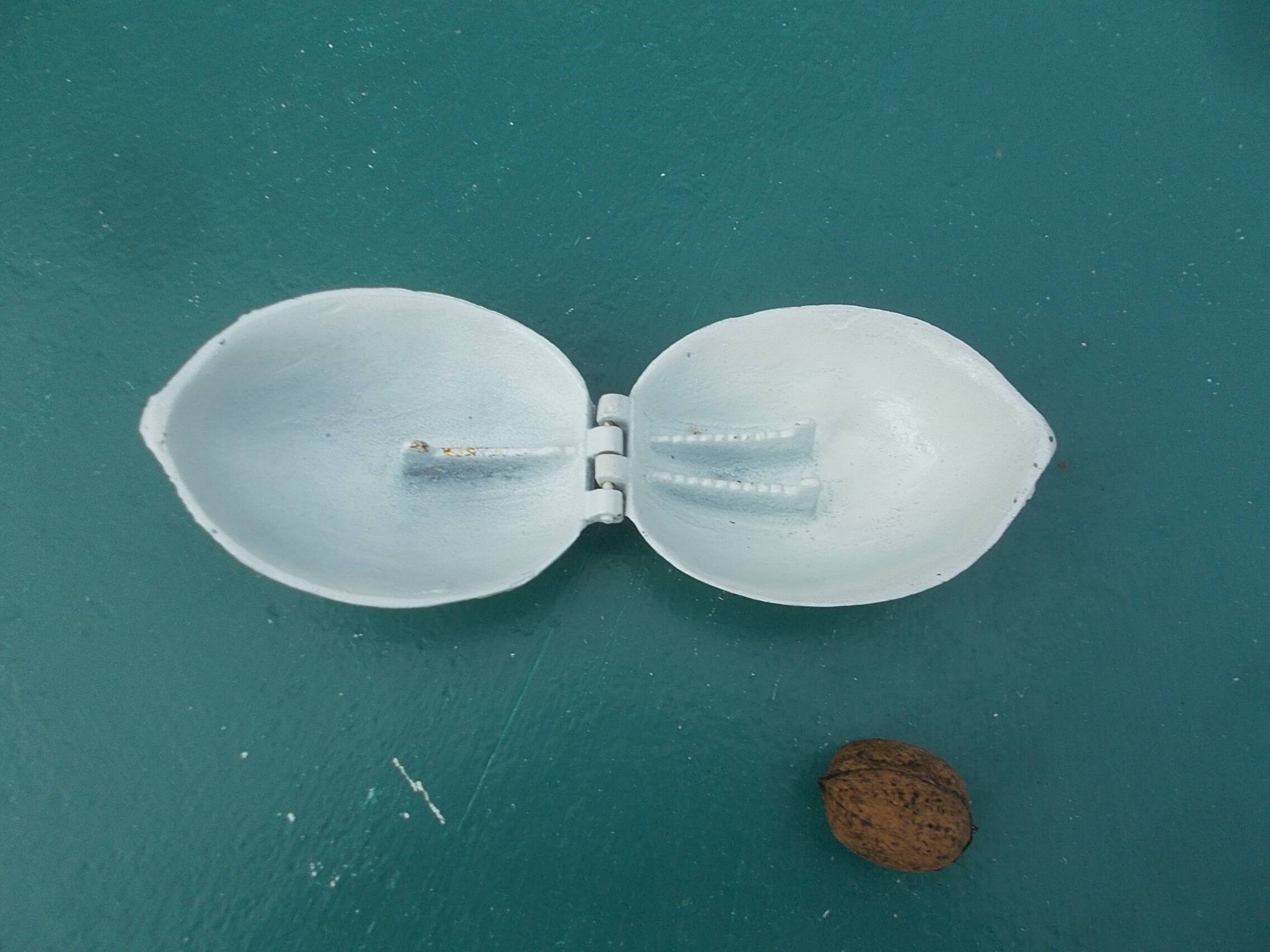 Giant metal nutcracker