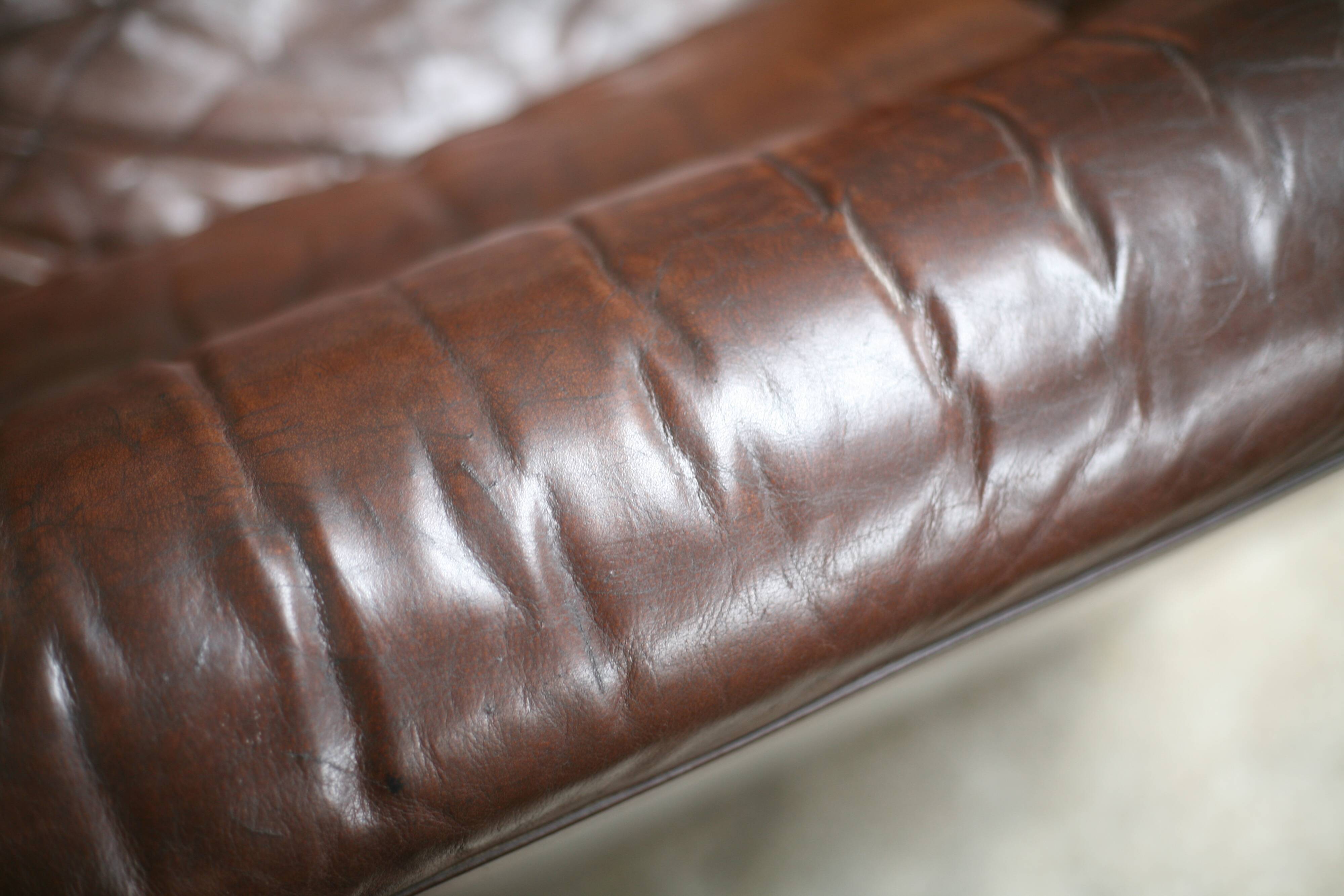 De Sede DS 43 sofa. 2 seats, leather, Switzerland, circa 1970