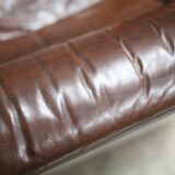 De Sede DS 43 sofa. 2 seats, leather, Switzerland, circa 1970