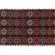 Vintage Turkish kilim, handwoven, 162x323 cm.