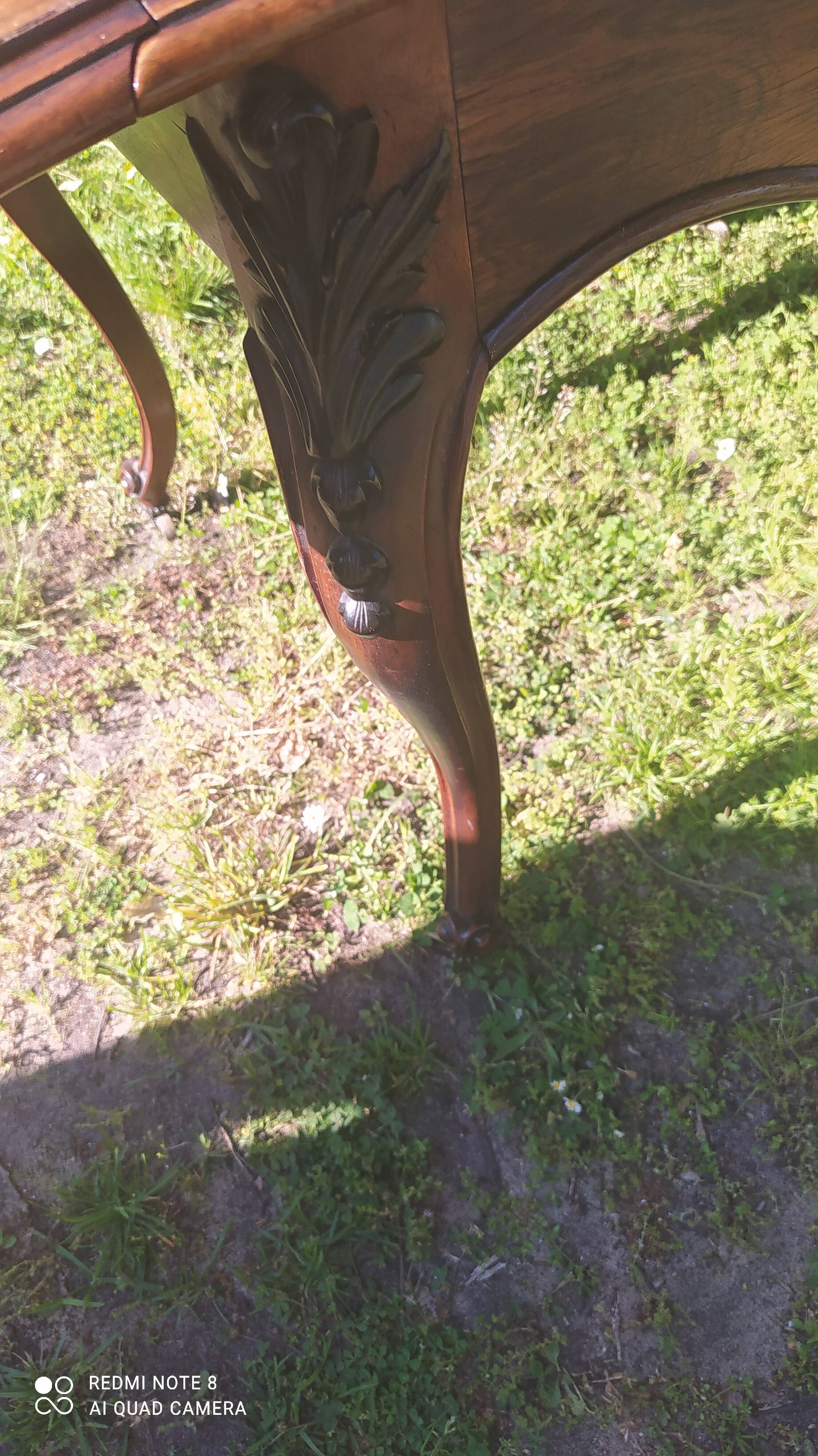 Middle table called Louis XV style, 19th century