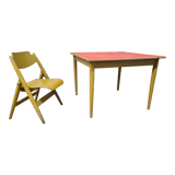 Lot table et chaise Egon Se 18 enfant