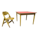 Lot table et chaise Egon Se 18 enfant