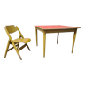 Lot table et chaise Egon Se 18 enfant