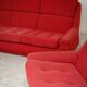 Complete red salon jitona style atlantis space age 1970