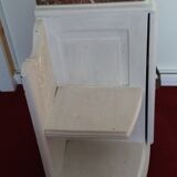 Art Deco bedside table top red marble