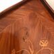 vintage louis XV style rose wooden table