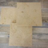 Nesting tables in Burgundy stone