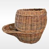 Wicker onion basket