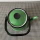 Cafetière émaillée verte et noire
