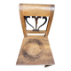 Vintage Alsatian peasant chair from the Directory period