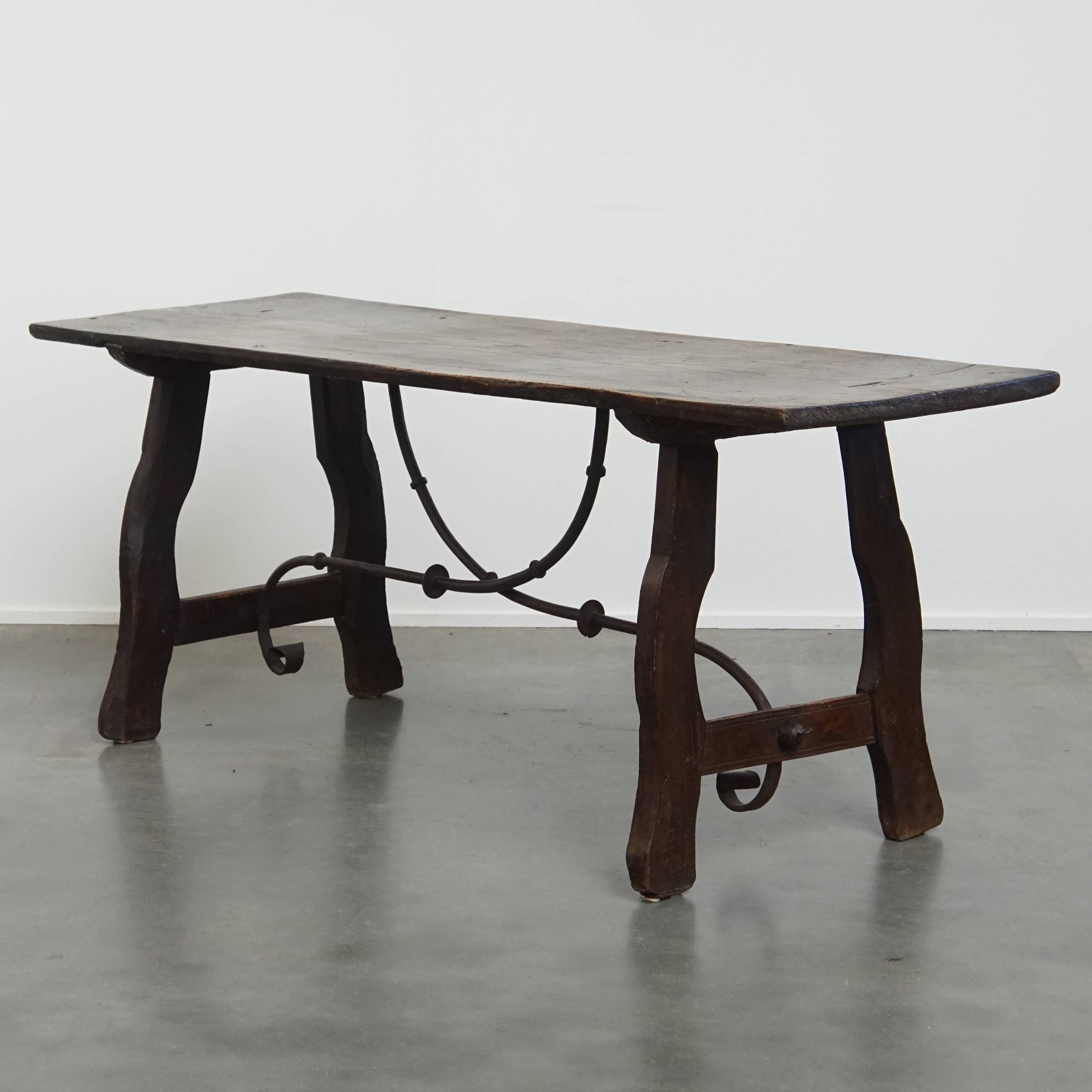 18th-Century Antique Spanish Side Table