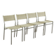 Ensemble de quatre chaises de salle à manger par Martin Visser pour 't Spectrum