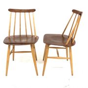 Set de 2 chaises scandinave "Fanett" par Ilmari Tapiovaara, Suède, 1960