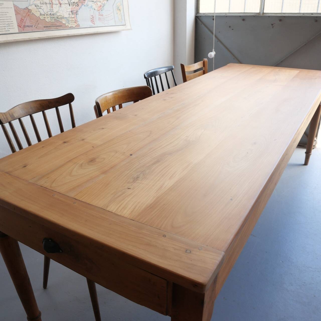 Renovated old farmhouse table