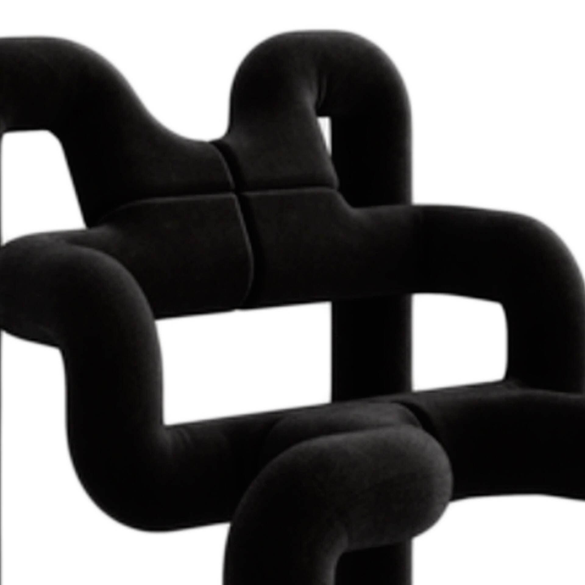 Contemporary Pair of Armchairs Mod Ekstrem Designed by Terje Ekstrom