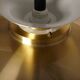 Brass Pendant Light, Denmark 1980s