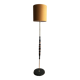 Scandinavian teak and brass floor lamp 1960