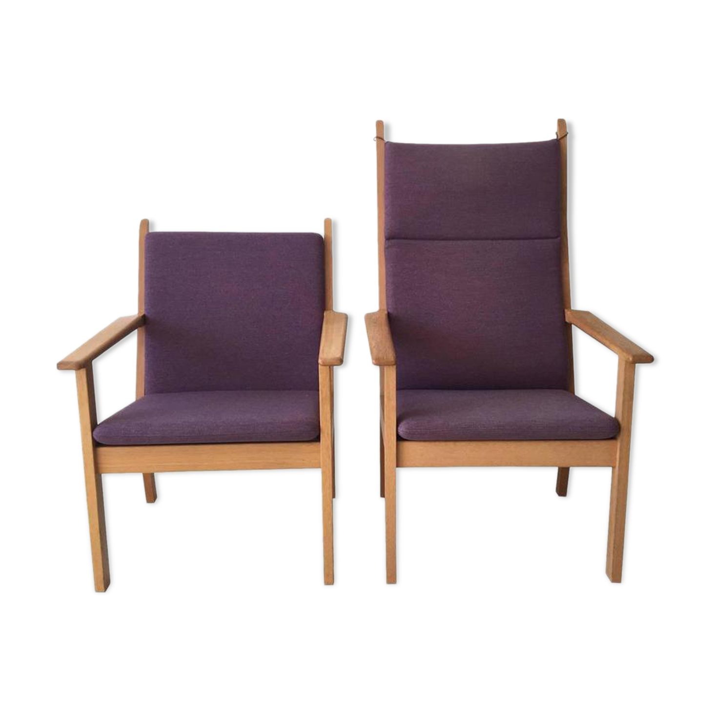 Set of chairs by Hans Wegner for Getama 1980 s