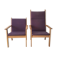Set of chairs by Hans Wegner for Getama 1980 s