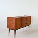 1950s Vintage Scandinavian Teak Sideboard