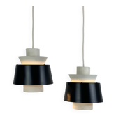 Paire suspensions Tivoli Jørn Utzon pour Nordisk Solar Danemark, 1950-60s