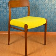 Chair Niels Otto Møller, JL Møllers Møbelfabrik, Model 75, Denmark 1950